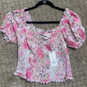 Love shack fancy crop top